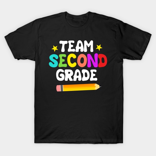 Team 2nd Grade T-Shirt by Cooldruck